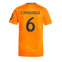 Real Madrid Eduardo Camavinga #6 Replica Away Shirt 2024-25 Short Sleeve